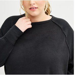 NEW IN PACKAGE Kohls SO Cozy Tunic Long Sleeve Tee